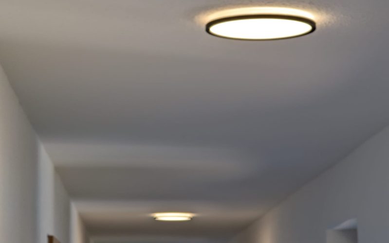 moderne Lichtinstallation